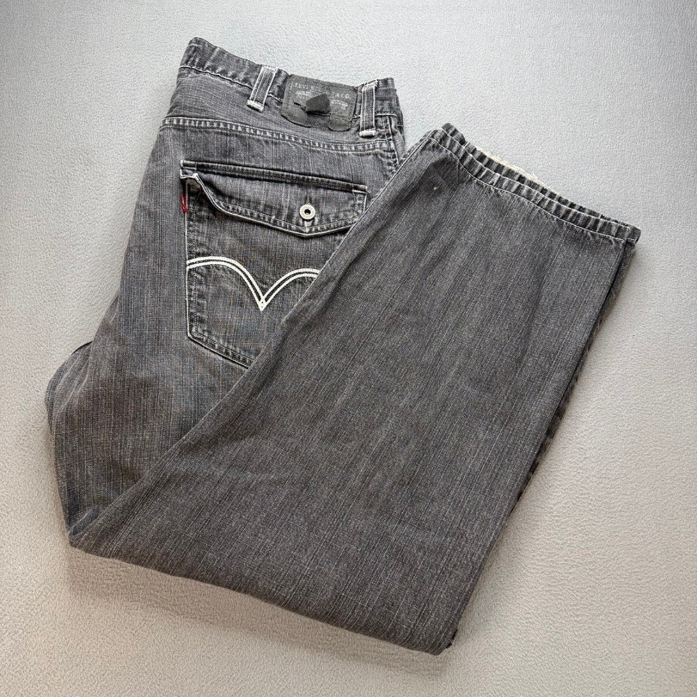 VTG Levis 569 Jeans Baggy Loose Straight Fit 42x32 (FIT 41x30) Y2K Skater Retro